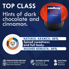 Lavazza Blue light roast pods for subtle, bright espresso notes
