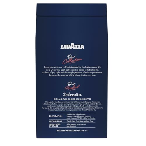 Lavazza Classico Italian roasting demonstrates authentic origin.