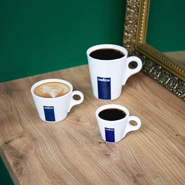 Lavazza Dek Filtro Italy roasted packaging showcases authentic Italian coffee.