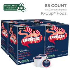 Aromatica pour of Lavazza Dolcevita Classico highlighting balanced notes