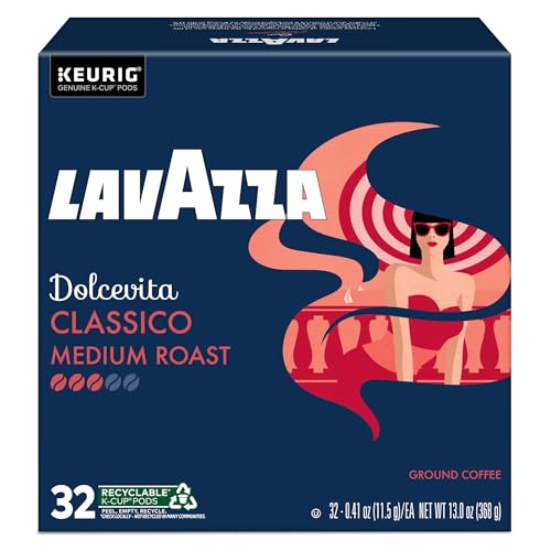 Lavazza Dolcevita Classico Orthodox Union Kosher certification adds assurance.
