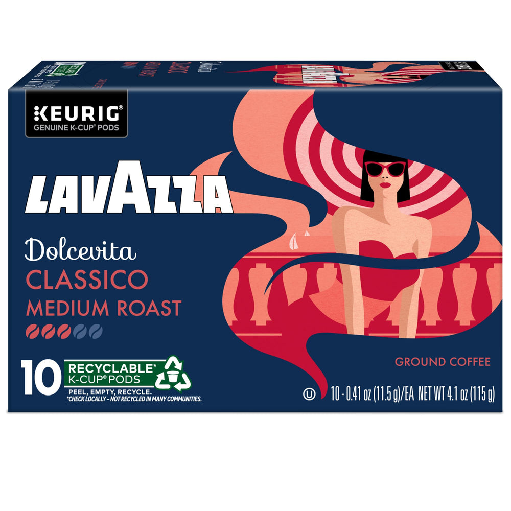 Morning ritual with Lavazza Dolcevita Classico for a comforting start.