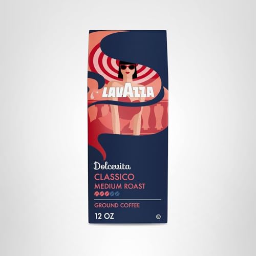 Nutty aroma notes from Lavazza Dolcevita Classico enhance daily ritual.