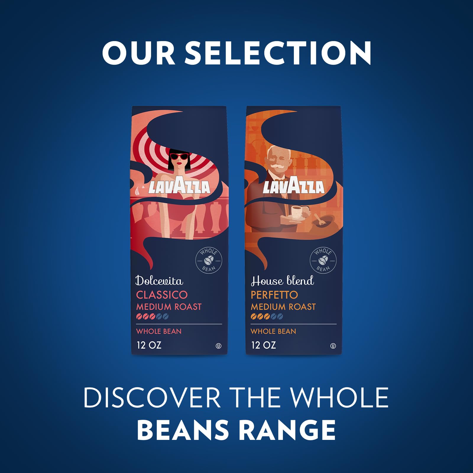 Packaging variation of Lavazza Dolcevita Classico bag