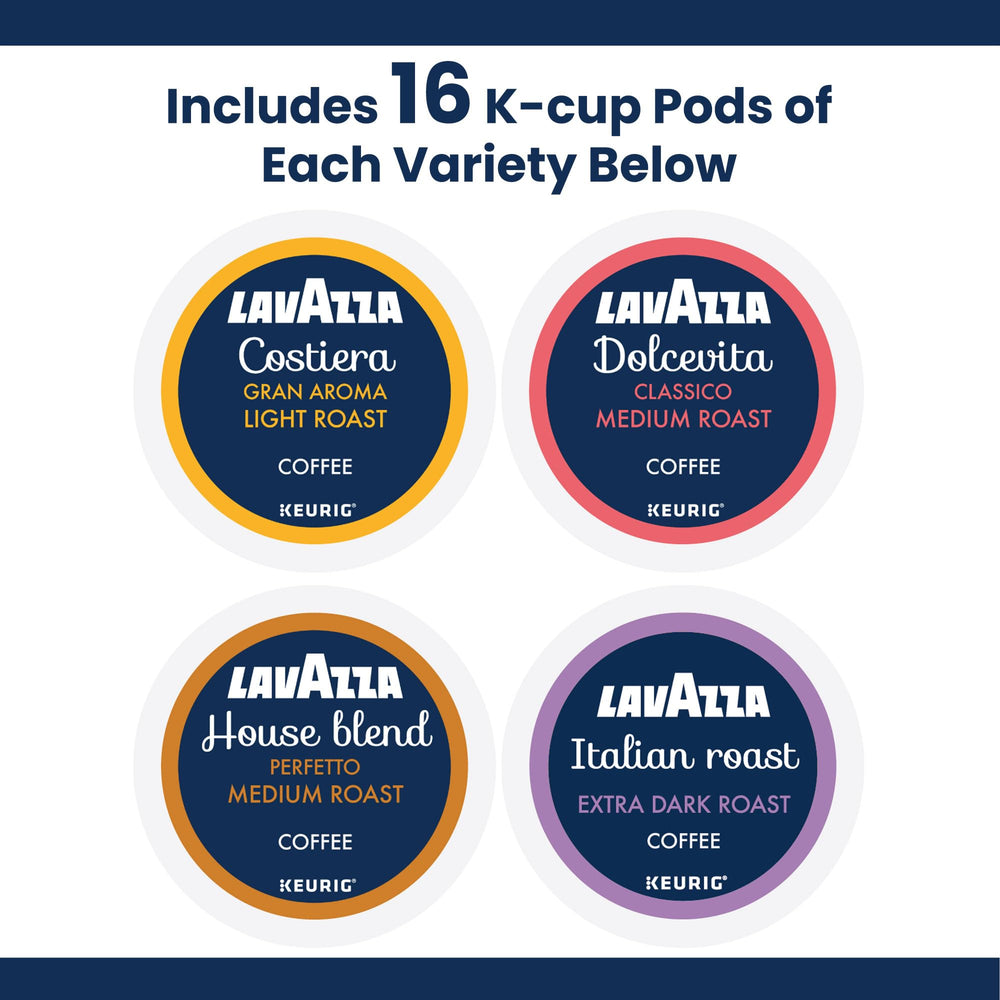 Lavazza Dolcevita K-Cup pod for a balanced, medium-intensity cup.