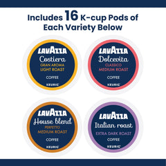 Lavazza Dolcevita K-Cup pod for a balanced, medium-intensity cup.