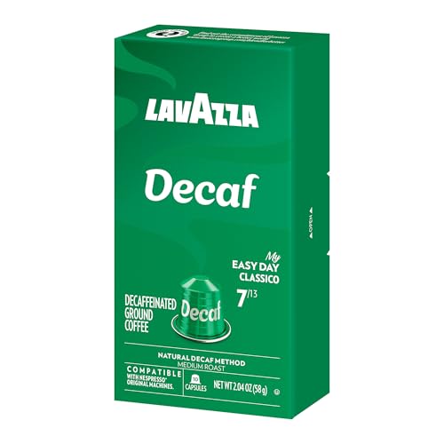 Lavazza Espresso Maestro DEK capsules compatible with Nespresso Original machines