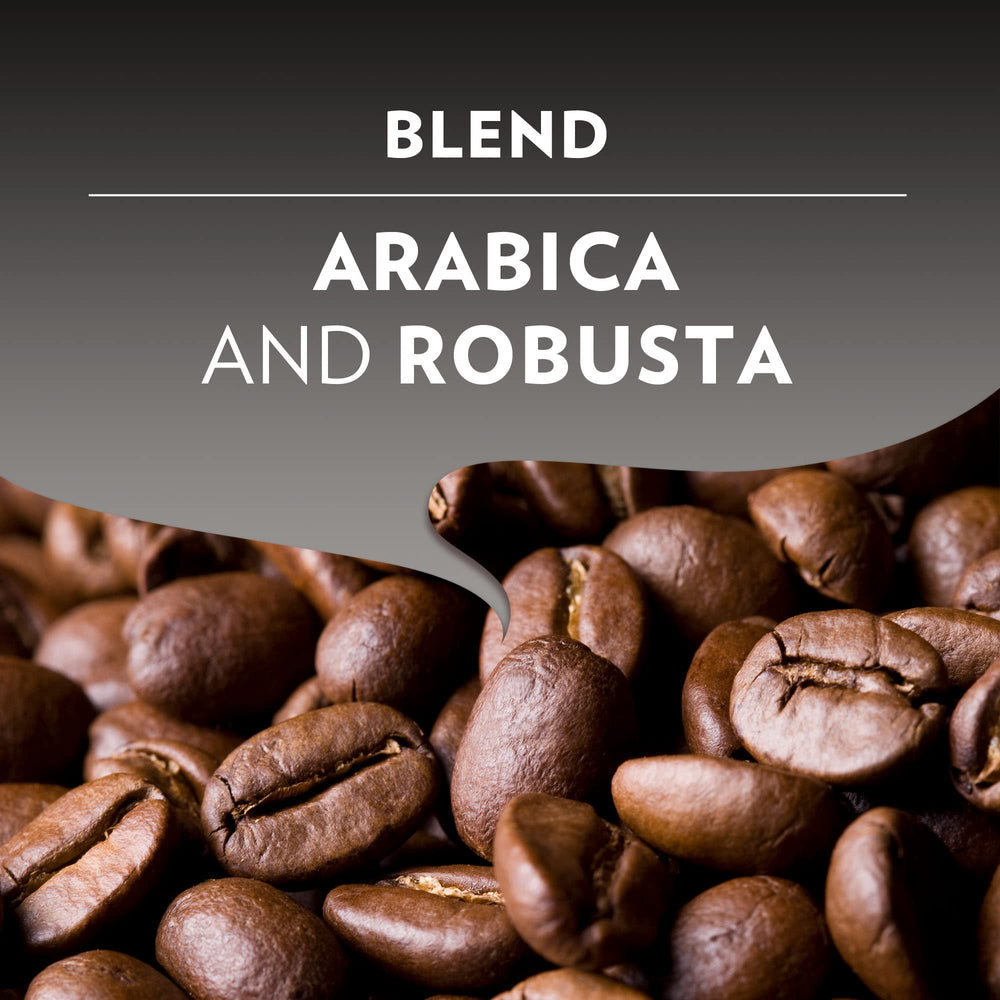 Aroma notes of chocolate and caramel in Lavazza Maestro Ristretto closeup.