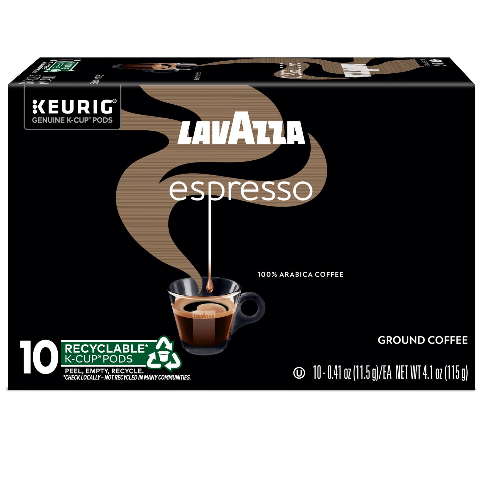 Orthodox Union Kosher seal on Lavazza Espresso pods