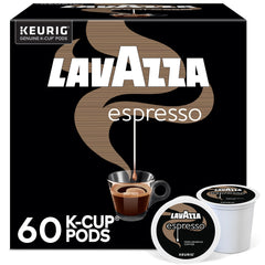 Lavazza Espresso pods box, 60-count, for quick mornings