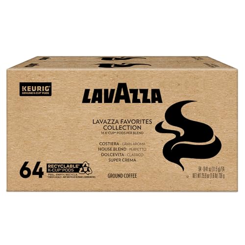 Lavazza Favorites Keurig compatibility label on packaging