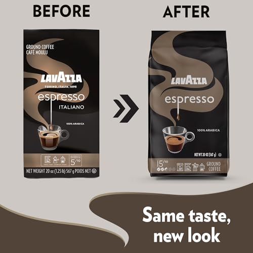 Lavazza medium roast with 5/10 intensity label