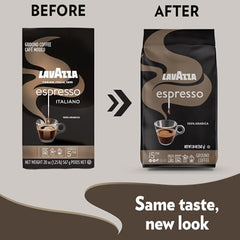 Lavazza medium roast with 5/10 intensity label