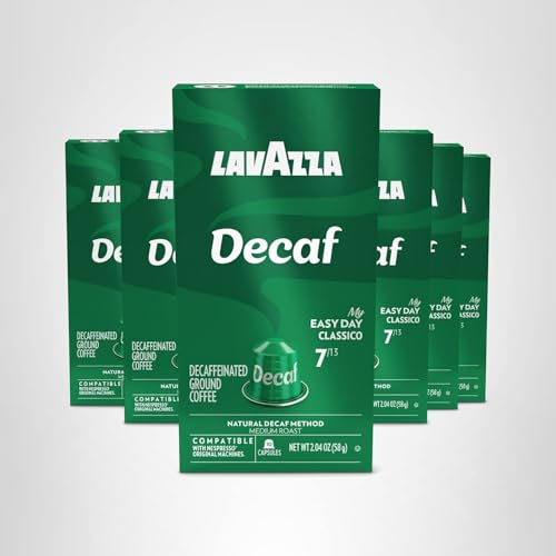 Lavazza Espresso Maestro DEK compatibility label for Nespresso Original