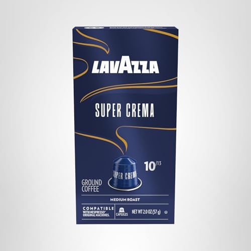 Home espresso ritual with Lavazza Super Crema capsules