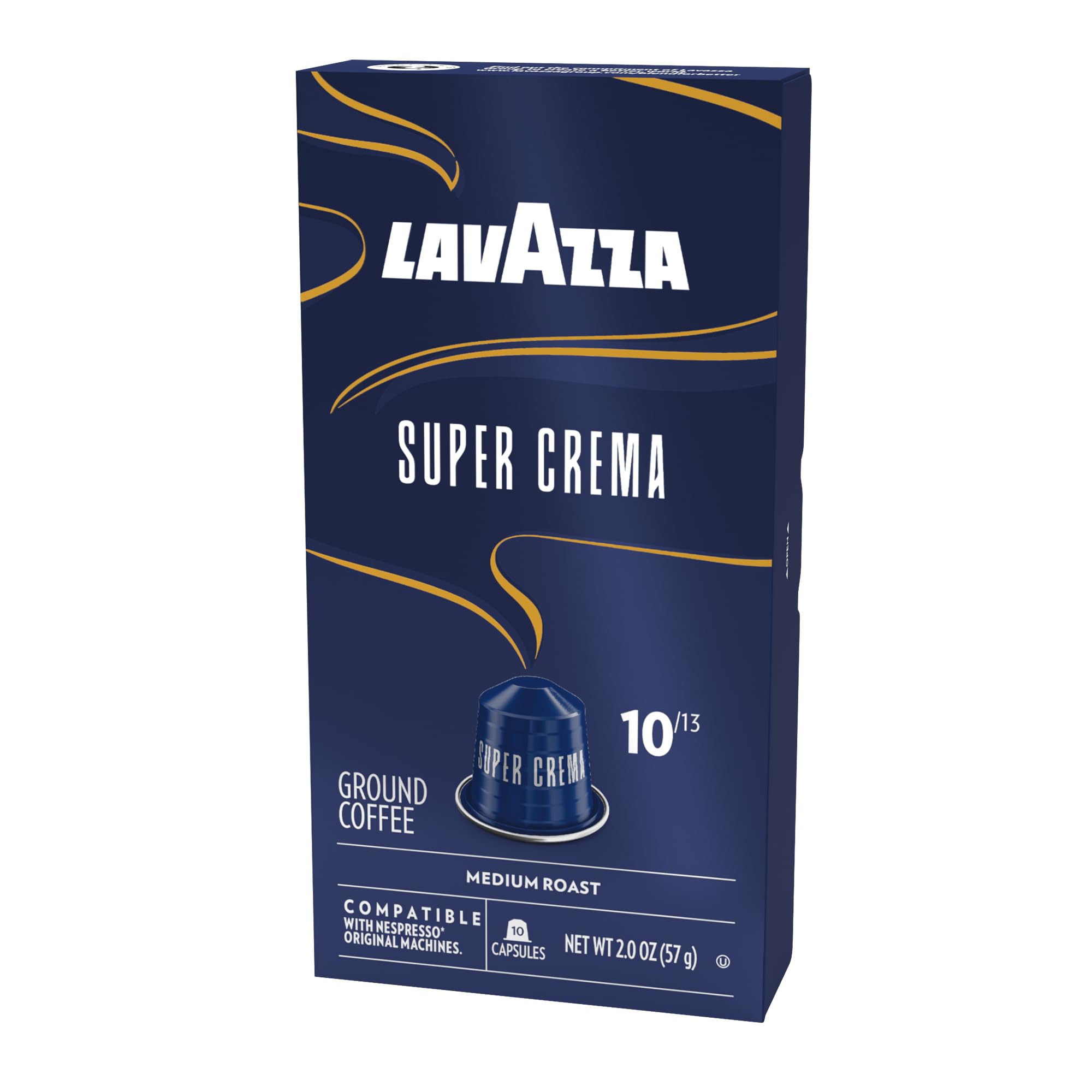 Brewing Lavazza Super Crema capsules in a Nespresso Original machine
