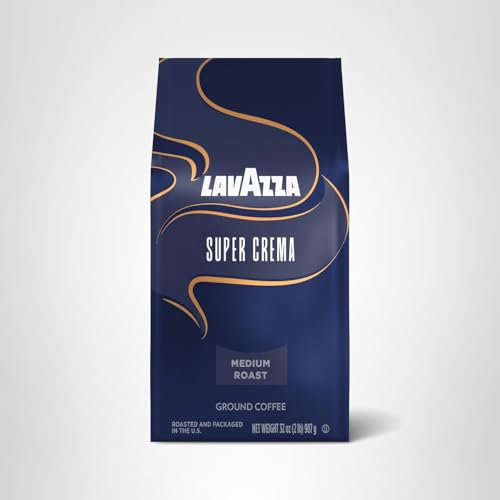 Lavazza Super Crema origin world map graphic notes global bean sourcing