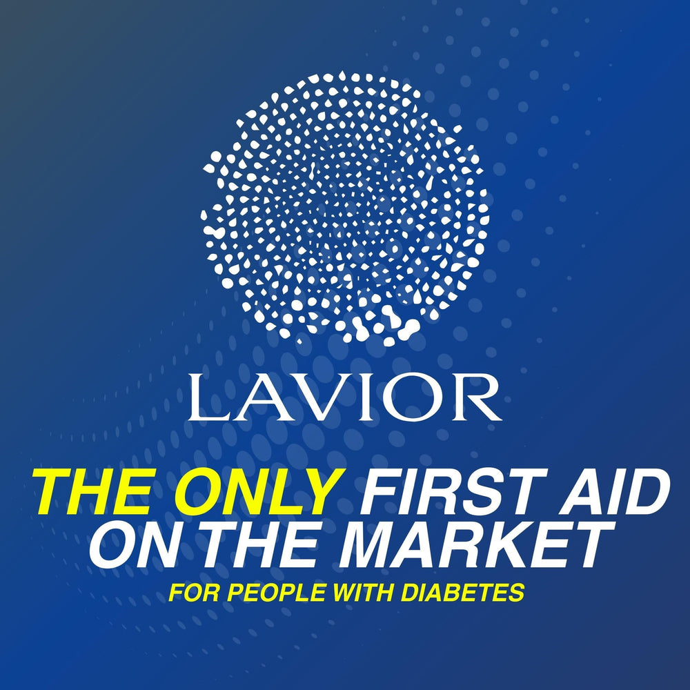 Lavior gel featuring lidocaine for targeted pain relief on minor injuries.