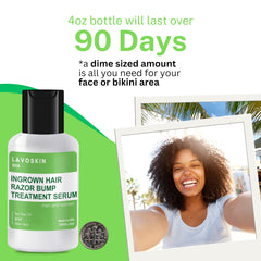 Lavoskin Tea Tree Gel applied to bikini area reduces redness