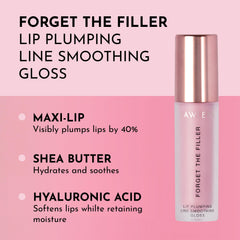 LAWLESS Forget The Filler gloss applicator closeup shows plush application