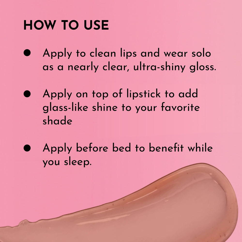 Night-time application on clean lips for extra plumping and moisture.