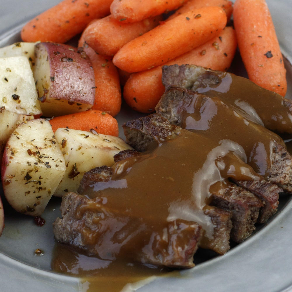 Lawry's marinade with red wine variation suggests richer flavor