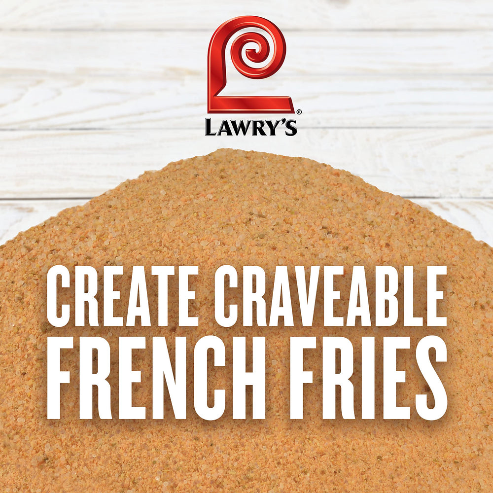 Lawry's Original French Fry Seasoning on burgers and pastas boosts flavor profiles.