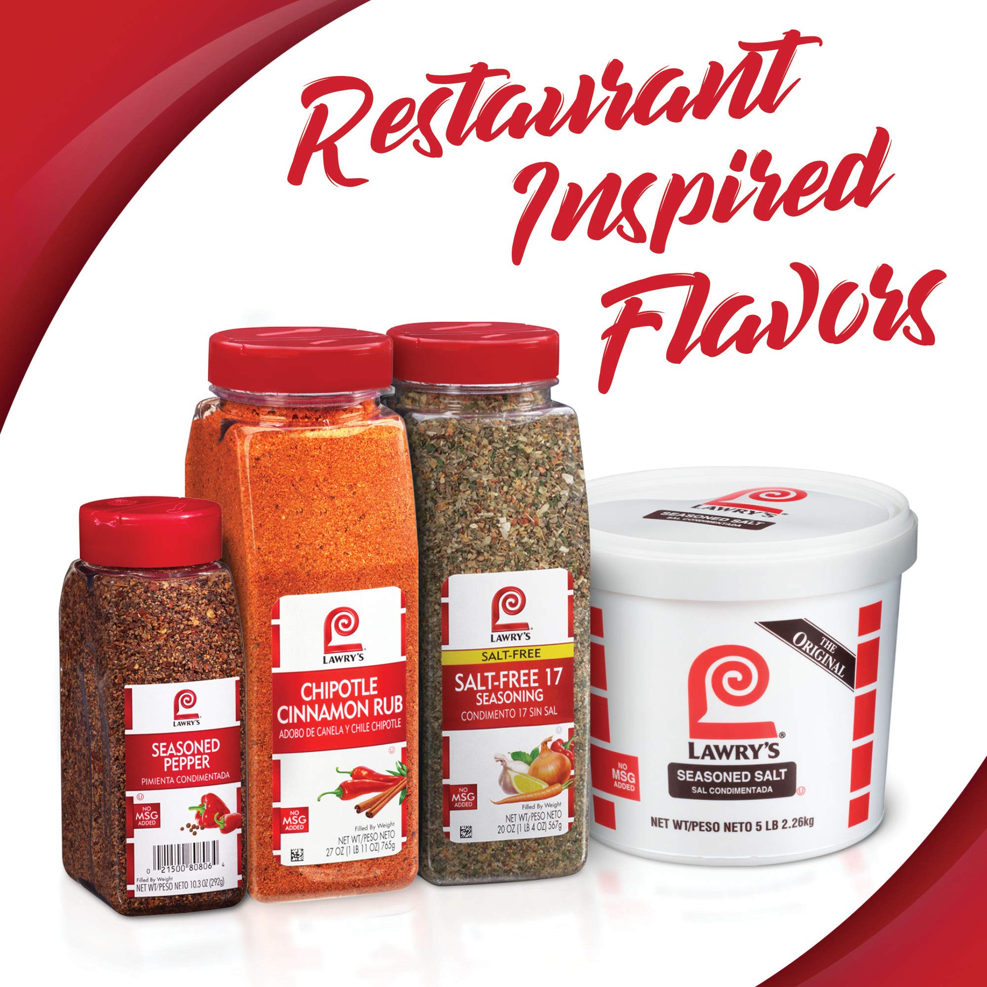Lawry's Original French Fry Seasoning on oven-baked fries delivers crisp, flavorful results.