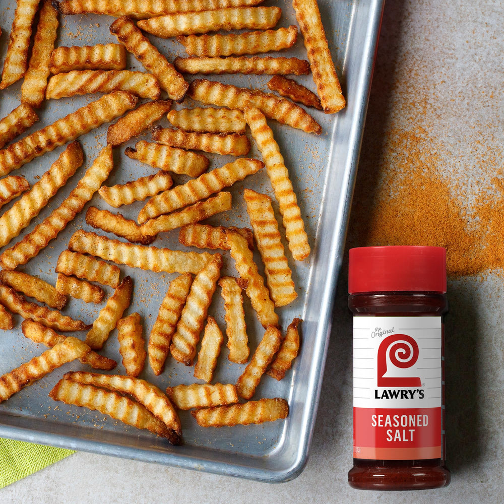 Beef steak enhanced by Lawry's Seasoned Salt