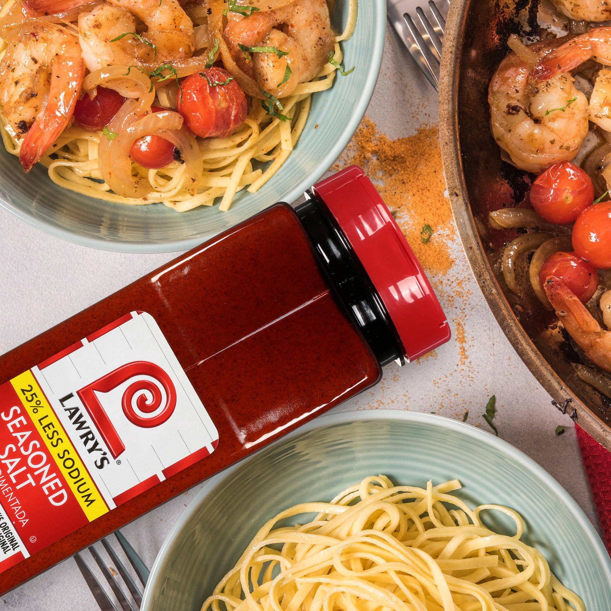 Creamy soup finished with Lawry's Lawry's seasoning for depth.