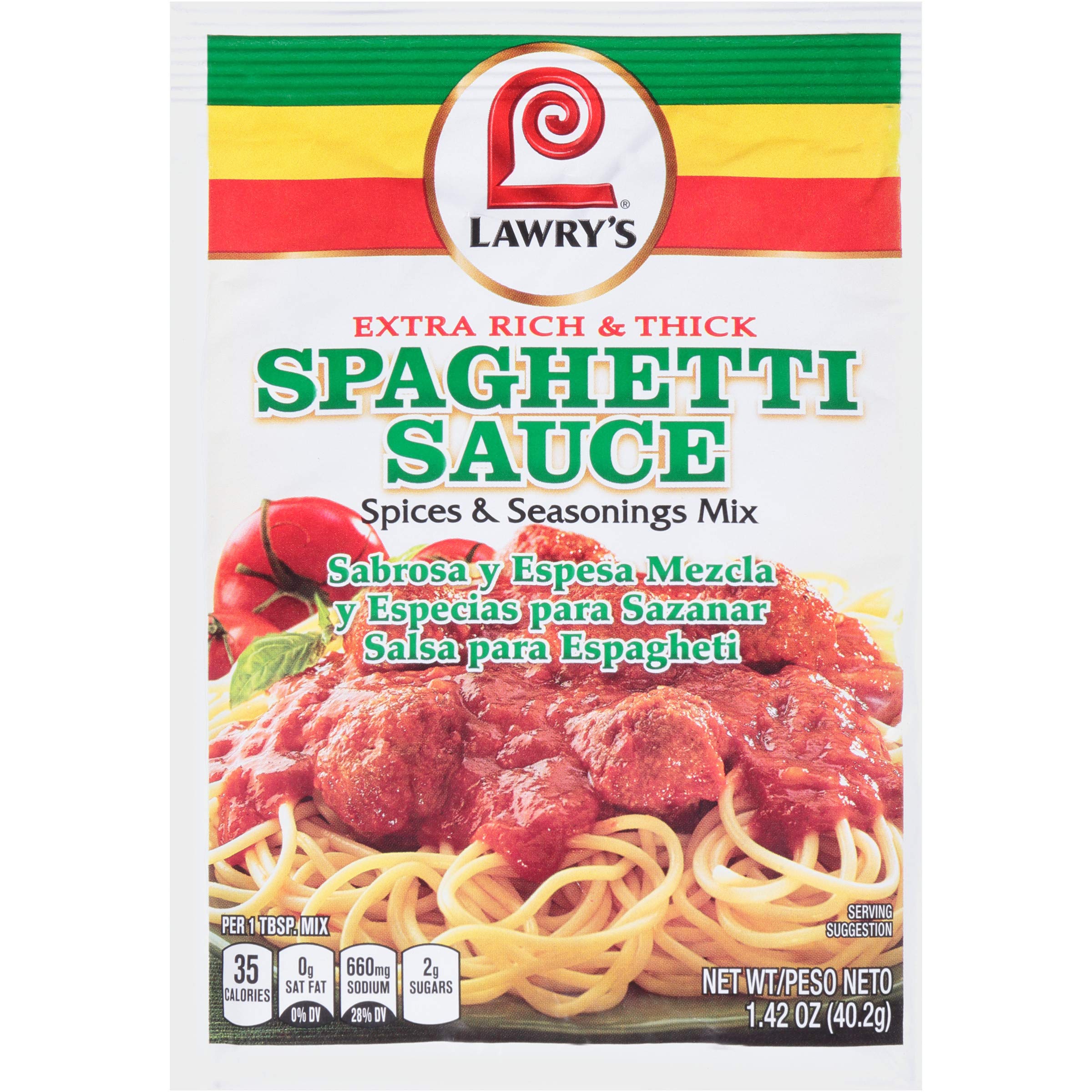 Lawry's extra rich sauce mix simmering in a pot for a hearty flavor.