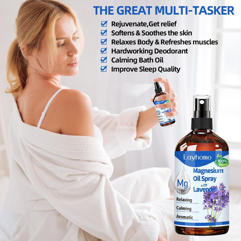 Layhomo post-workout muscle relief spray for sore muscles after training.