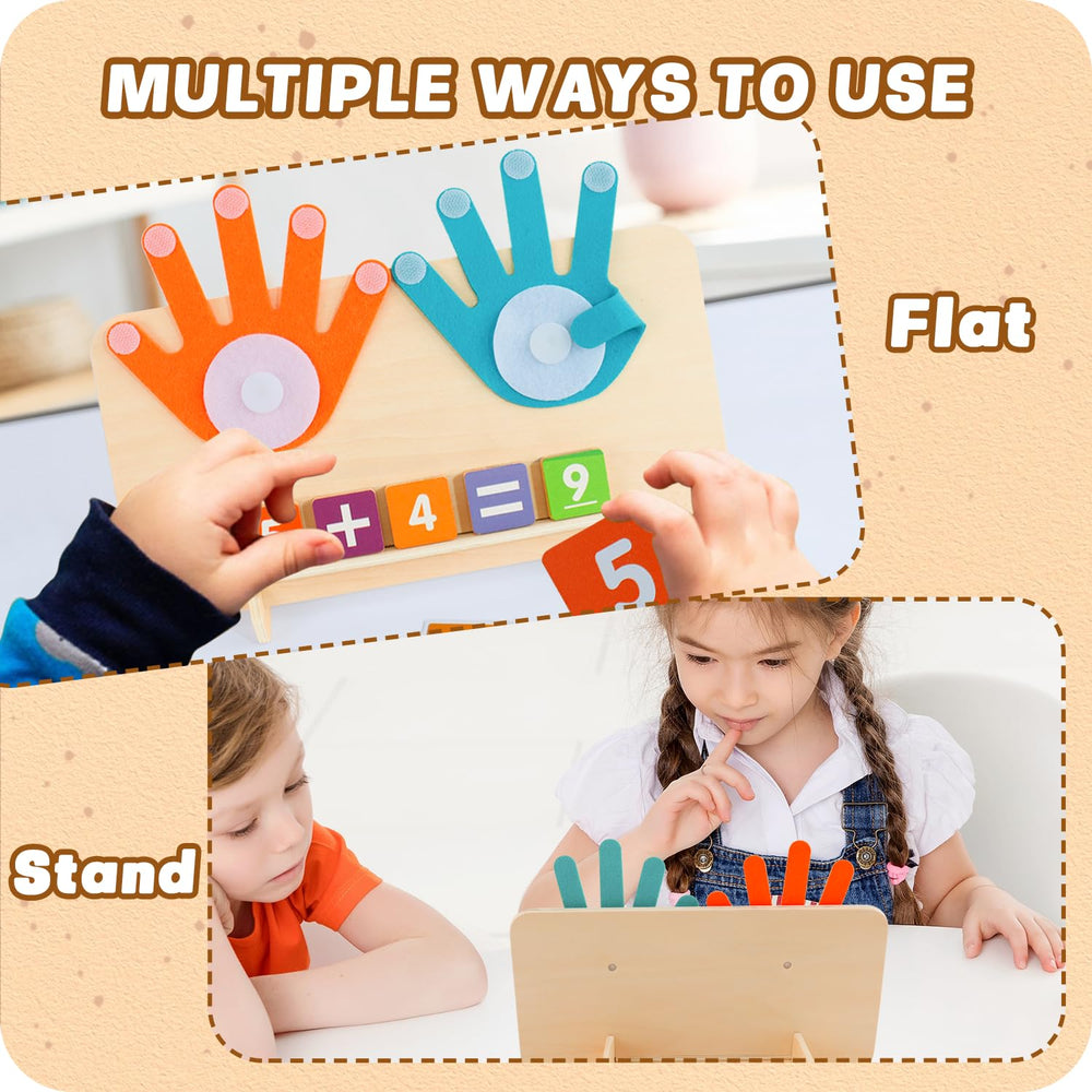 Laynertoys Flash Cards and Holder reinforce quick number recognition during playful homeschool sessions