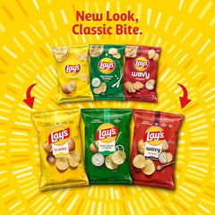 Lay's BBQ chips 1oz bag offering bold, smoky flavor for parties.