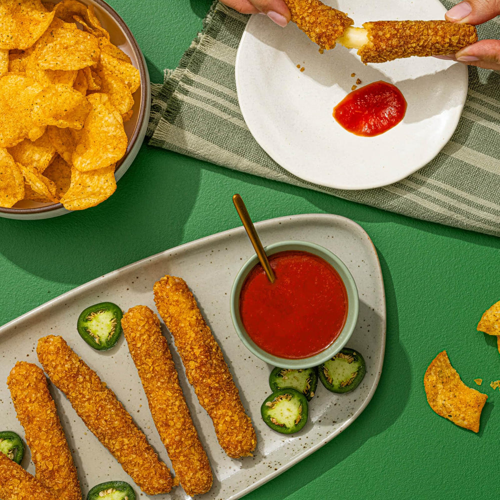 Lay's Sour Cream & Onion chips bring creamy, zesty notes and a light texture.
