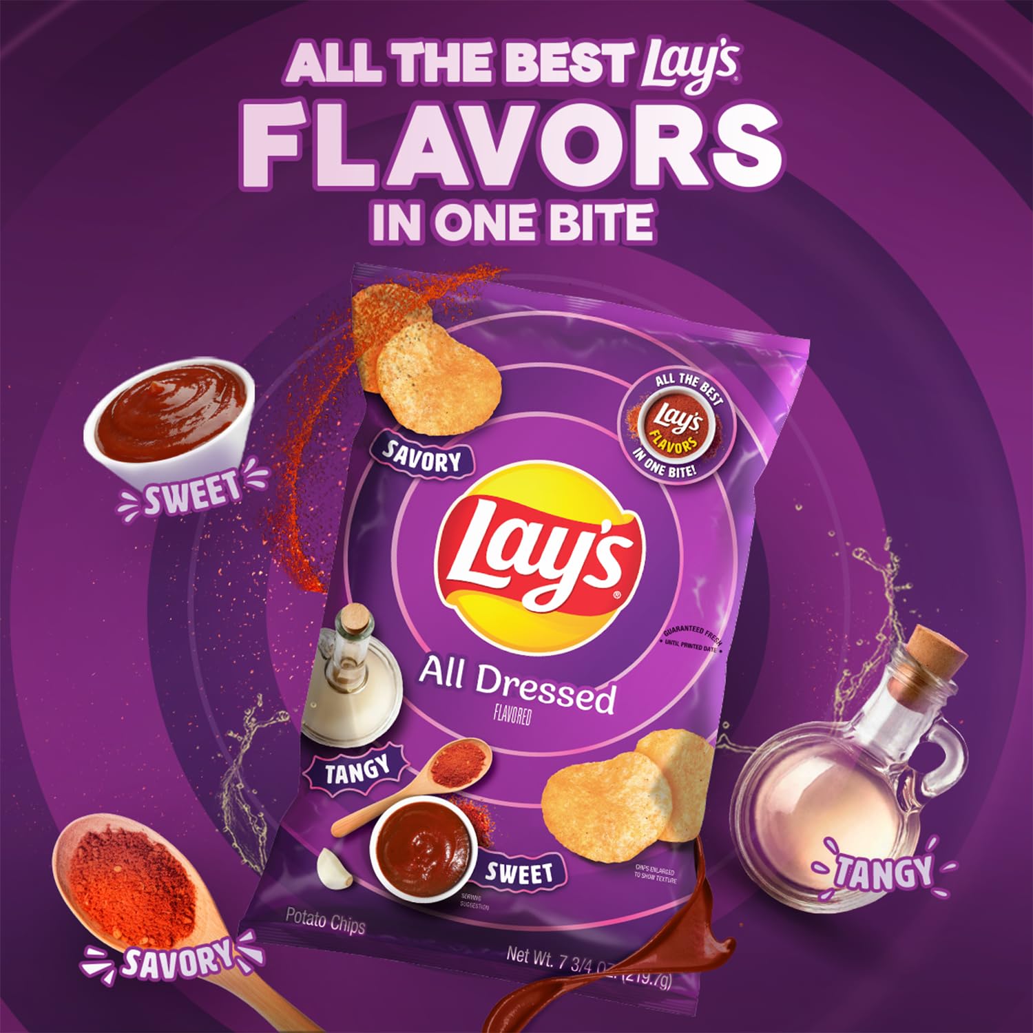 Lay's Sweet and Spicy Honey 1oz bag adds bold variety for snacking