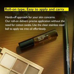 Close-up of Lazy Society roll-on roller head for precise application