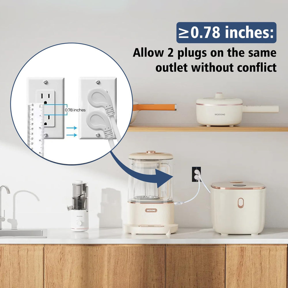 LBSC heavy-duty indoor extension cord for microwaves and laptops.