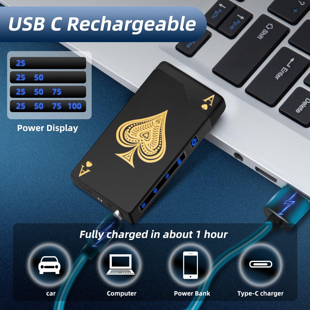 LcFun smart power indicator shows real-time battery level