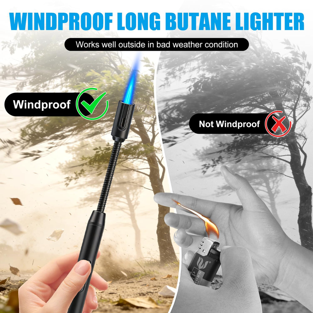 Ideal for lighting candles, grills, fireplaces, and camping with ease.