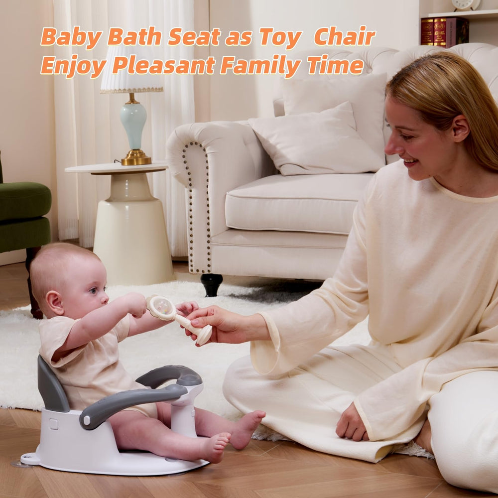 LDIIDII bath seat soft cushion with drainage holes dries quickly.