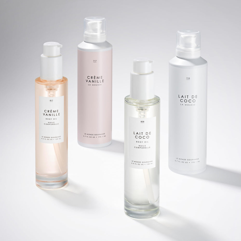Le Monde Gourmand Crème Vanille Eau de Parfum layering idea.
