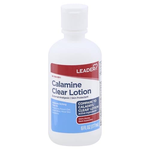 Leader Calamine Clear Lotion suitable for adults and children for external use.