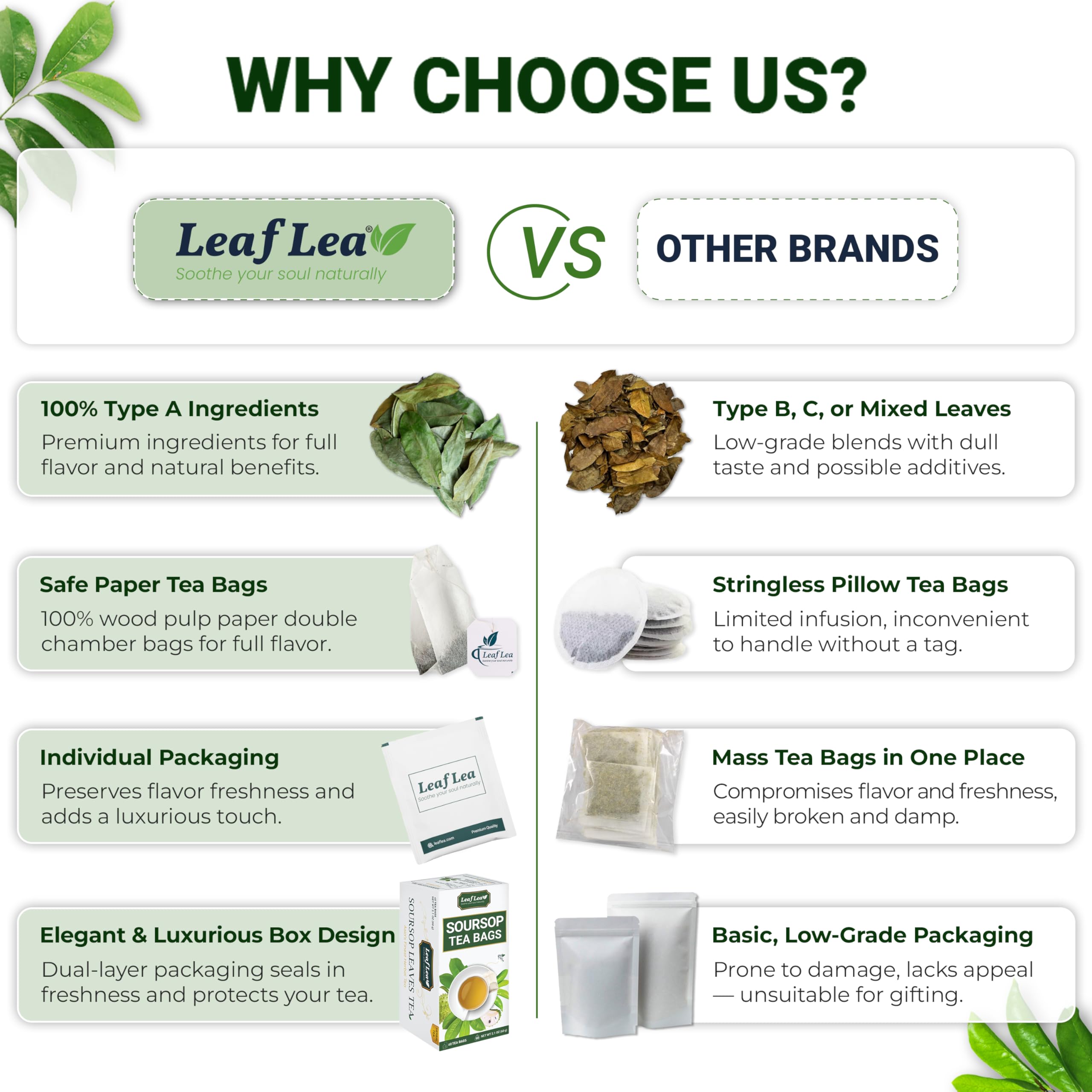 LeafLea travel-ready packaging fits in bags for quick tea moments.
