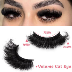 LEAFMOON Lashes with D-curly band for comfortable wear and definition.