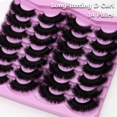 LEAFMOON handmade faux mink lashes for premium softness and durability.