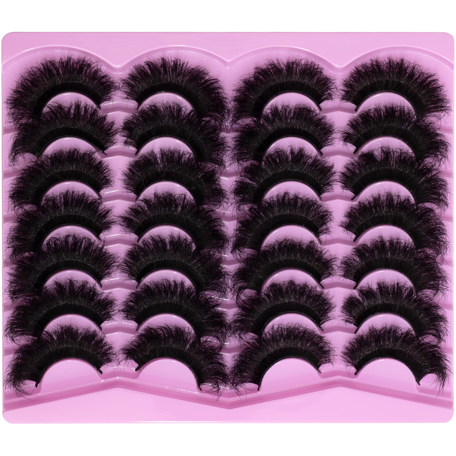 LEAFMOON Mink Lashes are ultra-lightweight for all-day comfort.