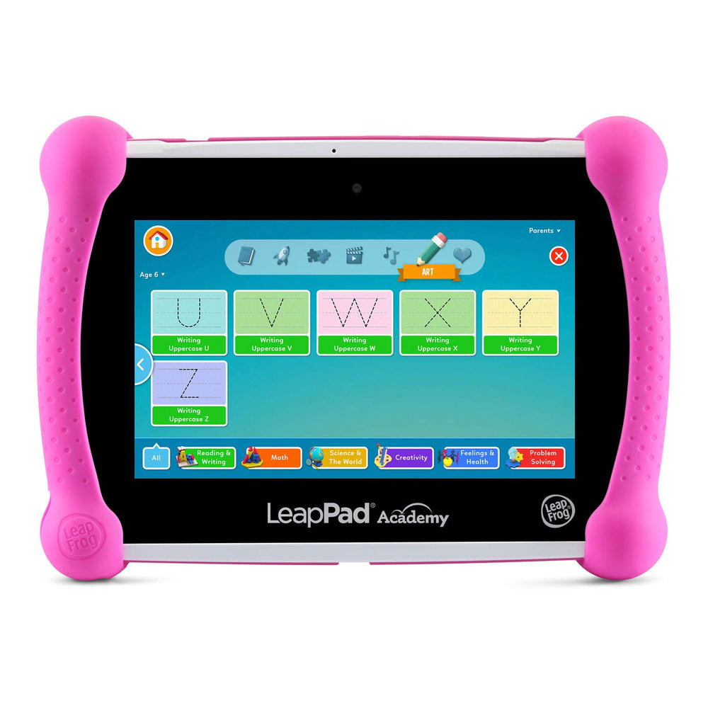 LeapFrog LeapPad Academy bumper close-up highlighting protection
