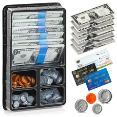 Learn & Climb Play Money bills for realistic pretend shopping and math practice.