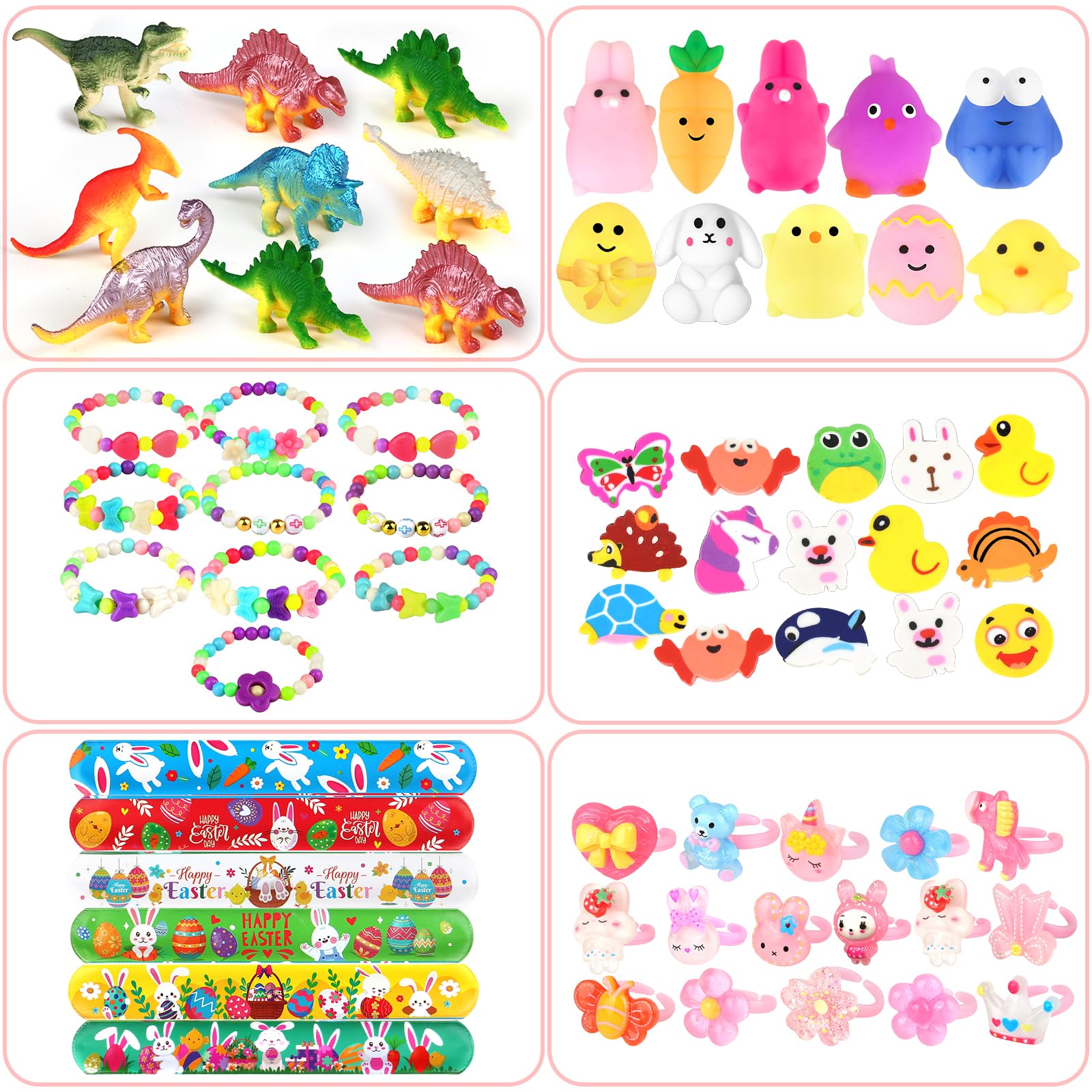 LEASEN prefilled Easter eggs with toys, perfect for party favors and classroom rewards.